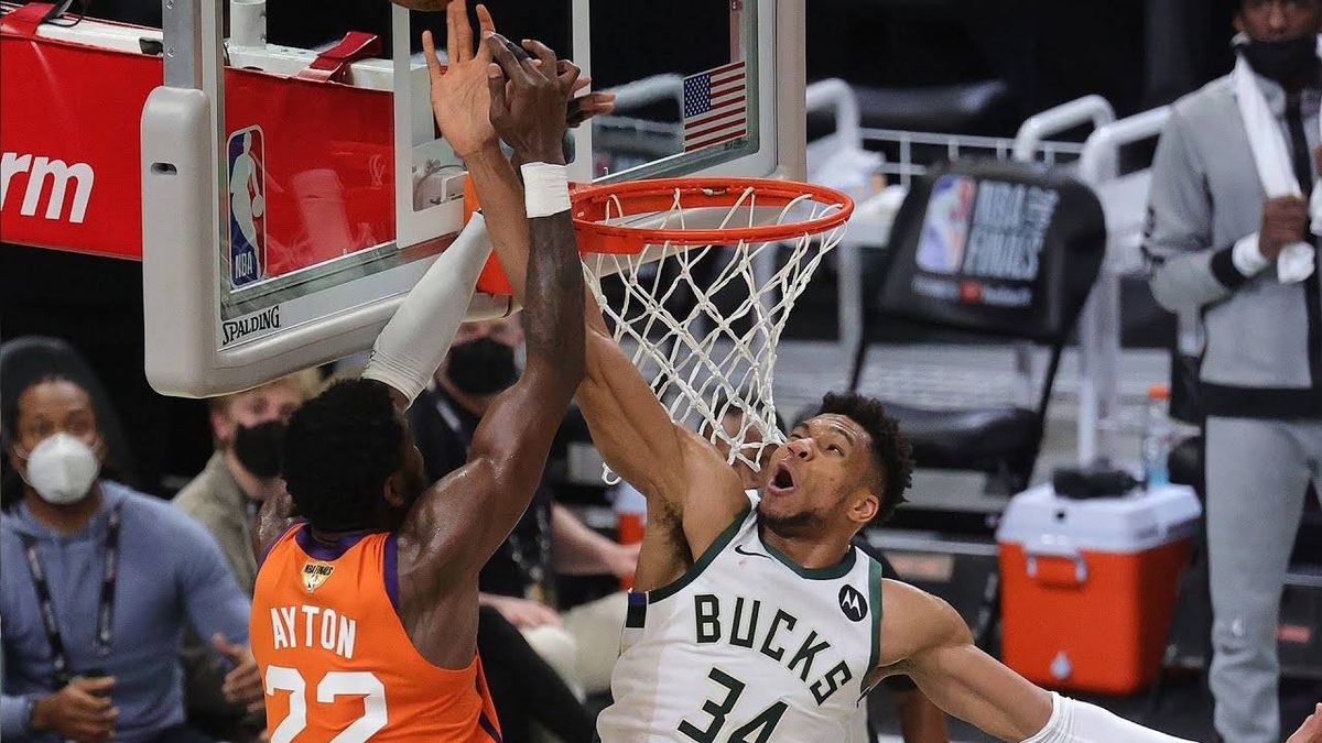 Greenberg: Giannis Antetokounmpo's clutch Game 4 block for Bucks 'just unbelievable'