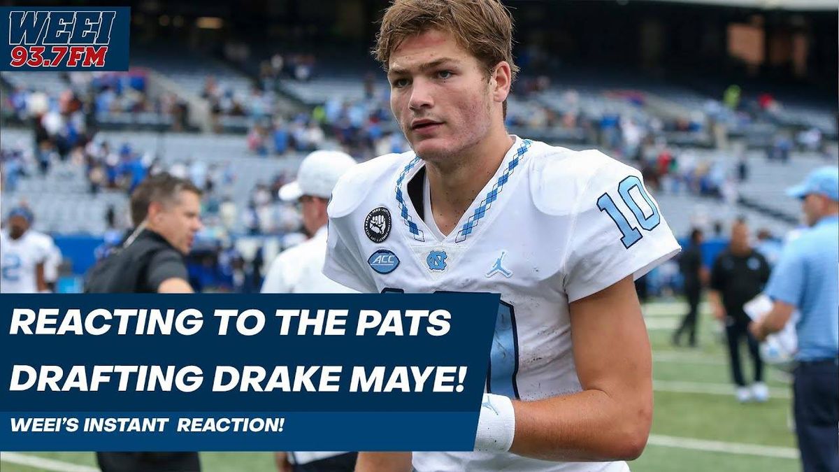 Instant reaction to Patriots drafting Drake Maye: 'Hope has returned to New England'