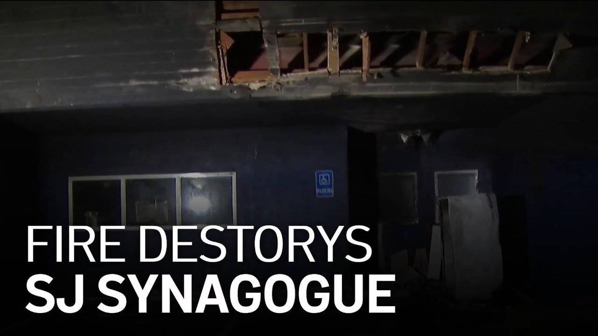 San Jose synagogue burns down, Torah scrolls saved