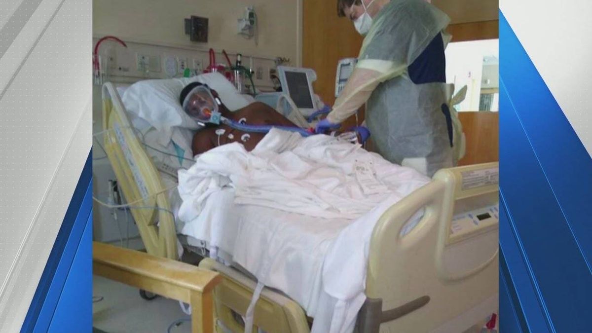 St. Charles County football player in ICU battling COVID: 'He cannot sustain his own air'