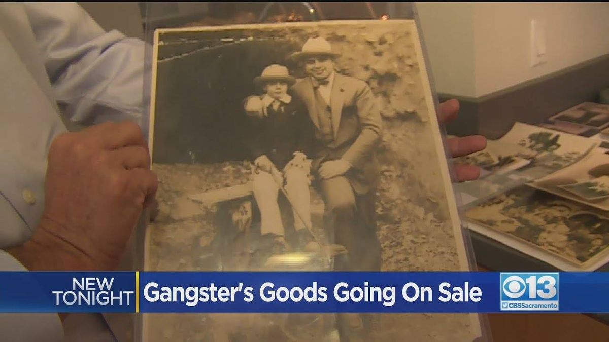 Al Capone's possessions going up for auction in Sacramento this fall