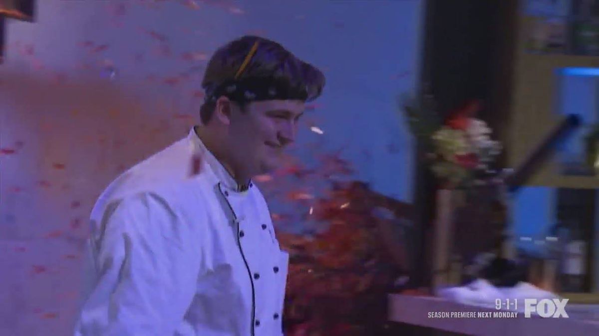 WATCH: St. Louis chef wins Hell's Kitchen, immediately proposes to girlfriend