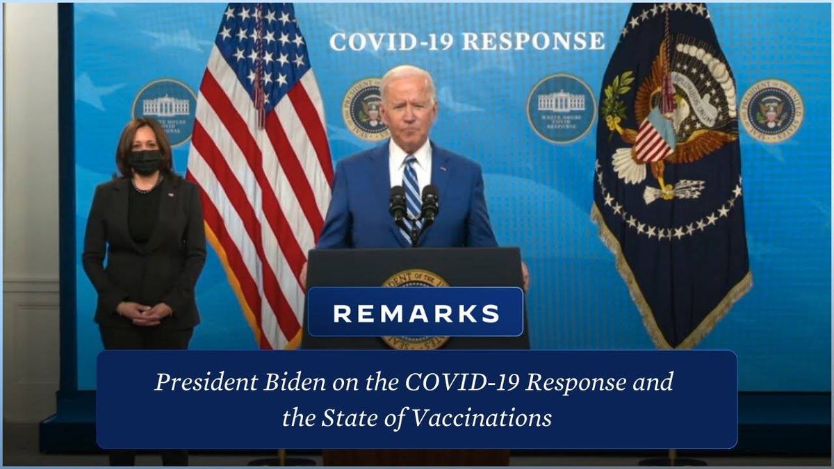 President Biden unveils '90/90' vaccine plan to expand eligibility and access