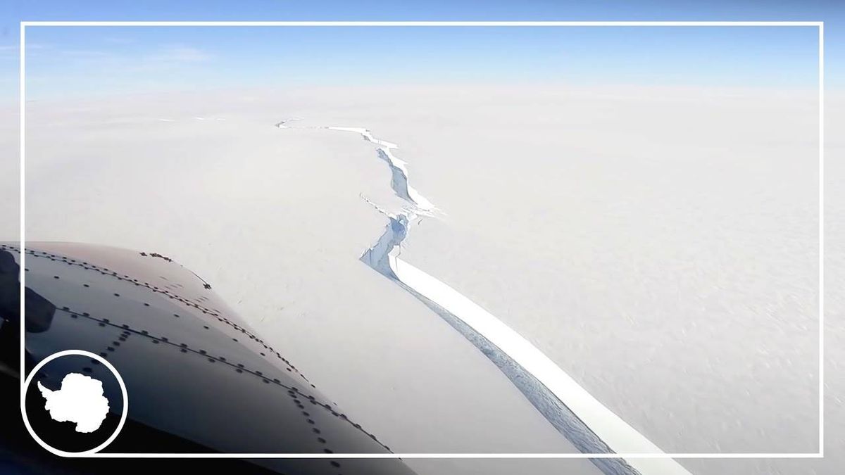 Iceberg the size of Norfolk, VA breaks off ice shelf in British Antarctica