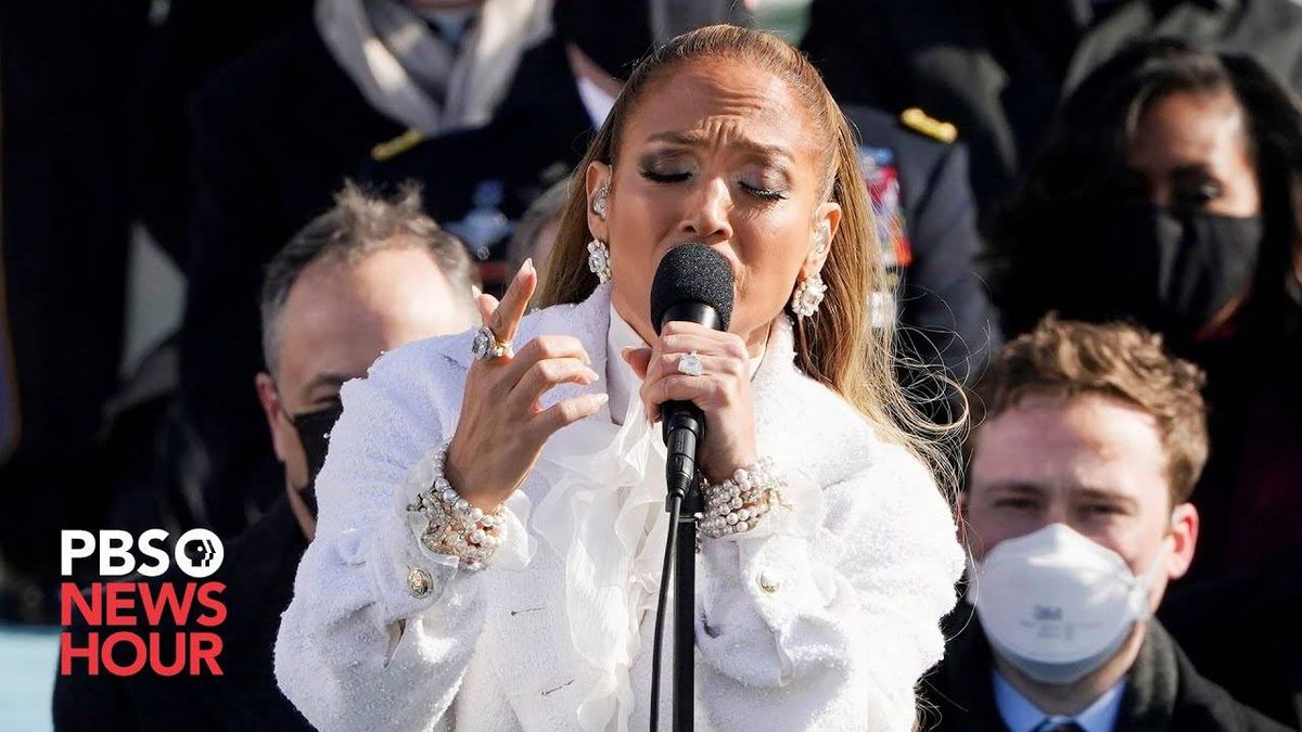 VIDEO: Bronx native Jennifer Lopez sings 'This Land Is Your Land, 'America The Beautiful' at inauguration