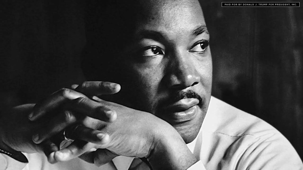 Families of Martin Luther King, Jackie Robinson 'insulted' by recent Trump ad
