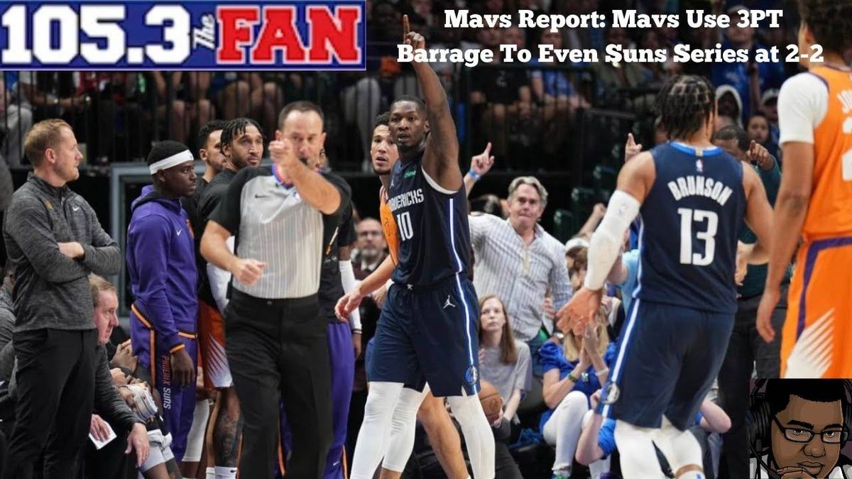 Mavs Report: Dorian Finney-Smith leads 3PT barrage in Game 4 win over Suns
