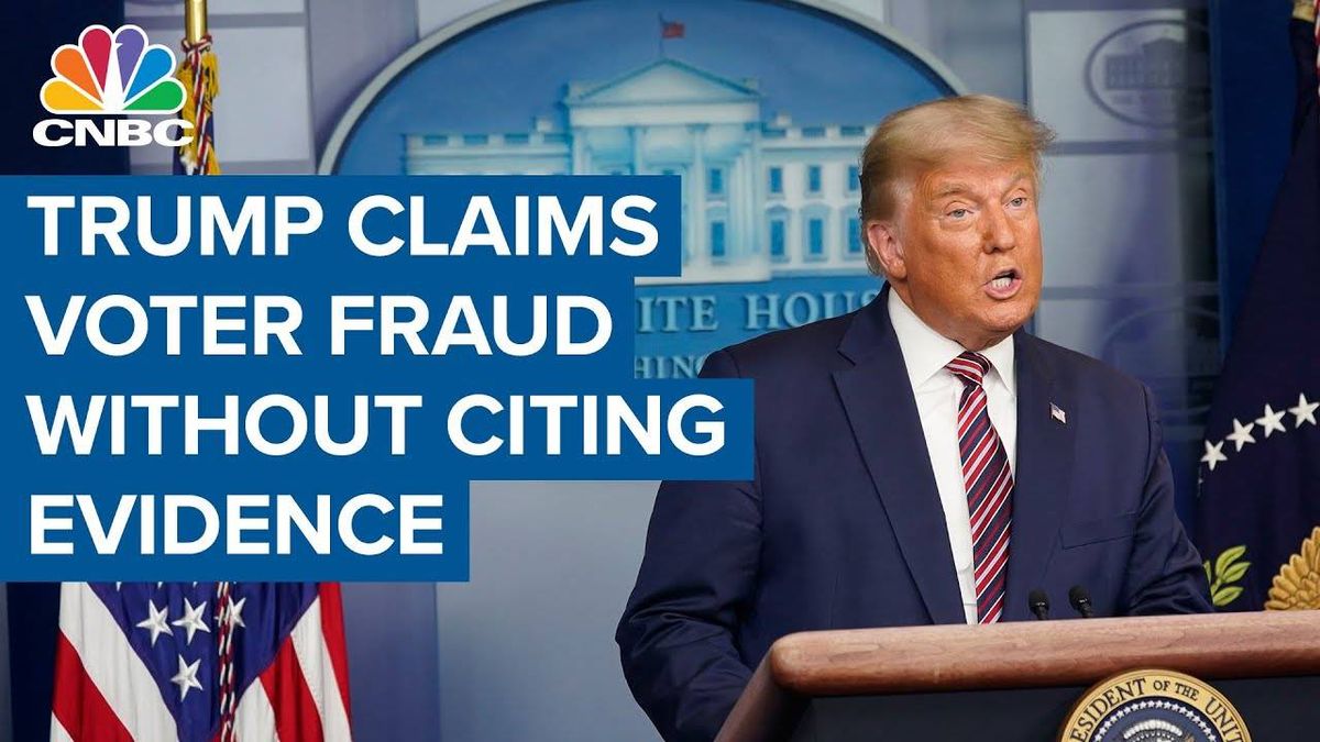 Trump pushes unproven voter fraud allegations