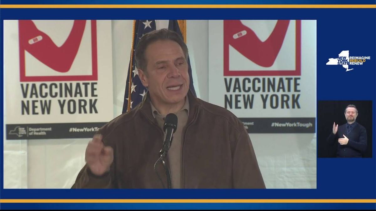 Cuomo says limited vaccine supply, COVID spread 'cause for concern' as NY state reports 13,786 more cases