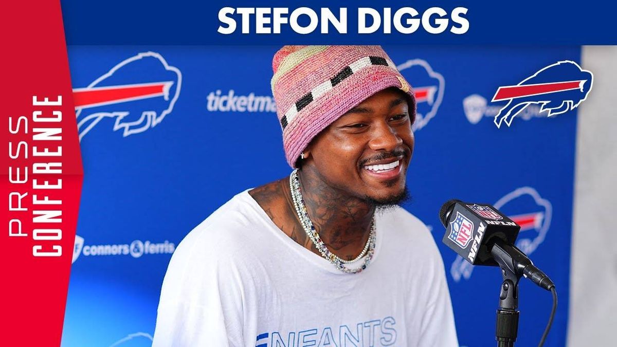 Diggs: Issues prior to Bills training camp 'water under the bridge'