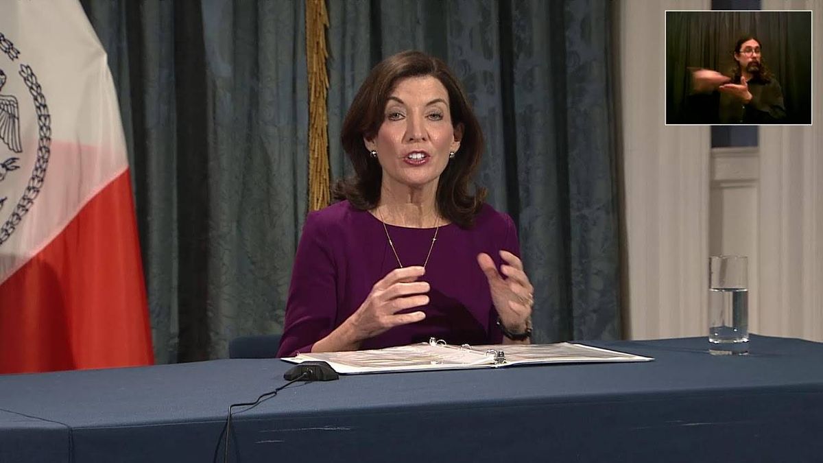 OMICRON IN NY: Hochul announces 5 cases in NYS, 'We're not having shutdowns'