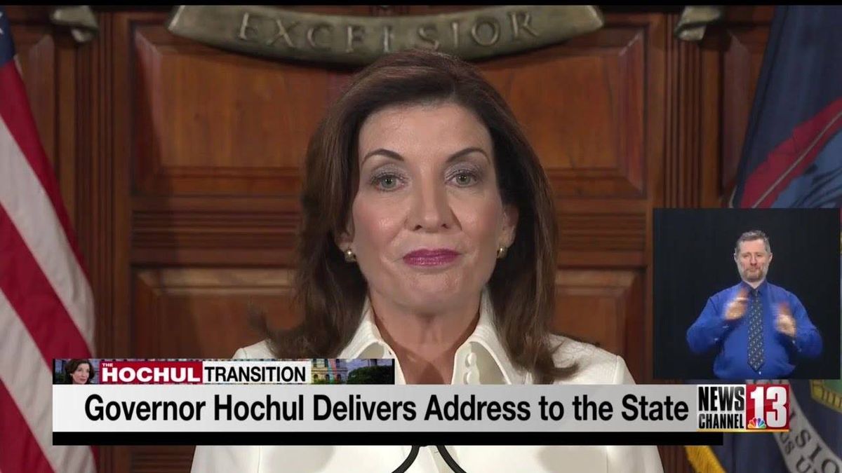 LIVE Coverage:  Gov. Kathy Hochul address