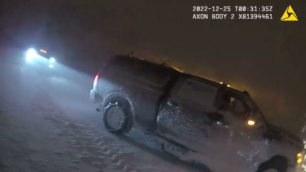 VIDEO: Buffalo Police release dramatic bodycam video of conditions at height of blizzard