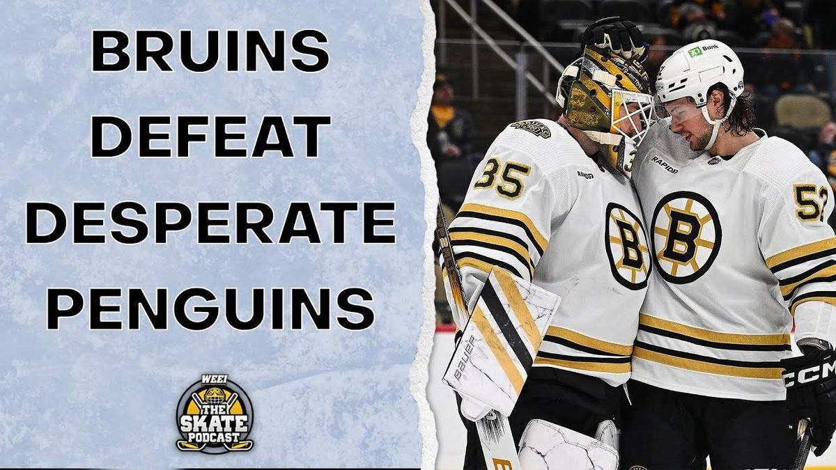 3 takeaways as Bruins leave playoff seeding to final night of season