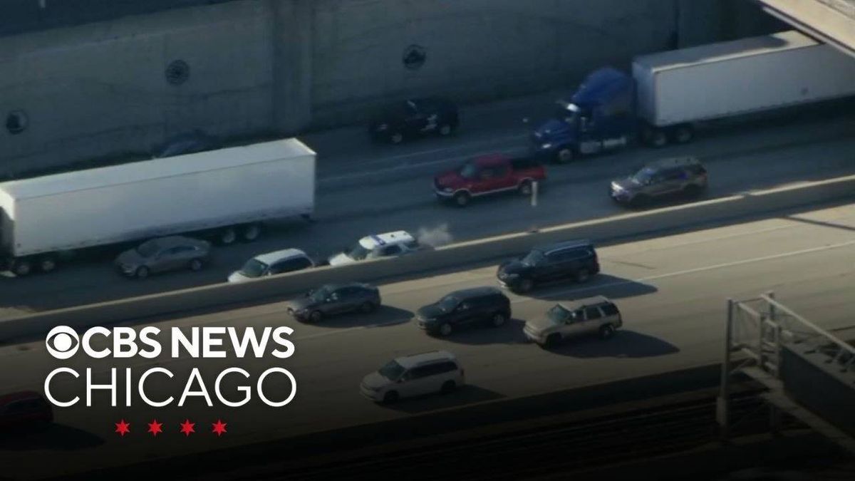 Wild police chase on Dan Ryan disrupts afternoon drive