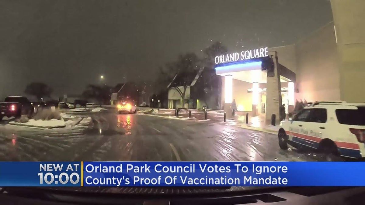 Orland Park won't enforce Cook County's proof-of-vaccine mandate