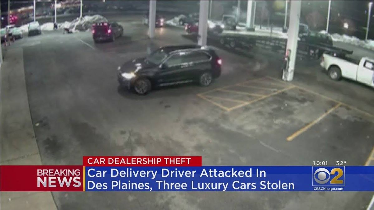 Delivery driver beaten, robbed of 3 luxury cars at Des Plaines dealership