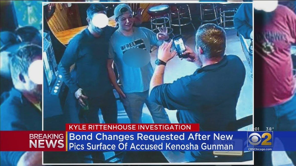 Prosecutors seek to modify Rittenhouse's bond after he was seen at Wisconsin bar making White Supremacist hand gesture