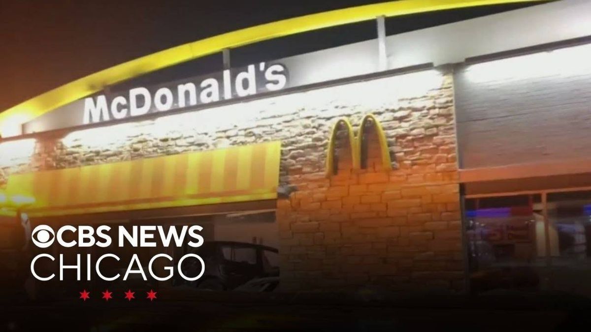 Drive through: Car crashes into south suburban McDonald's