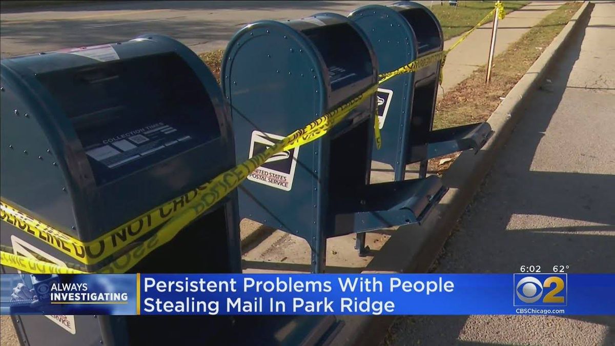 Police investigating mail stolen from collection boxes outside Park Ridge Post Office
