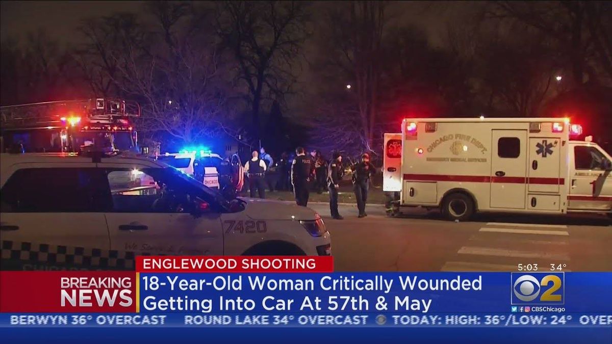 18-year-old woman critically injured, man grazed in Englewood shooting