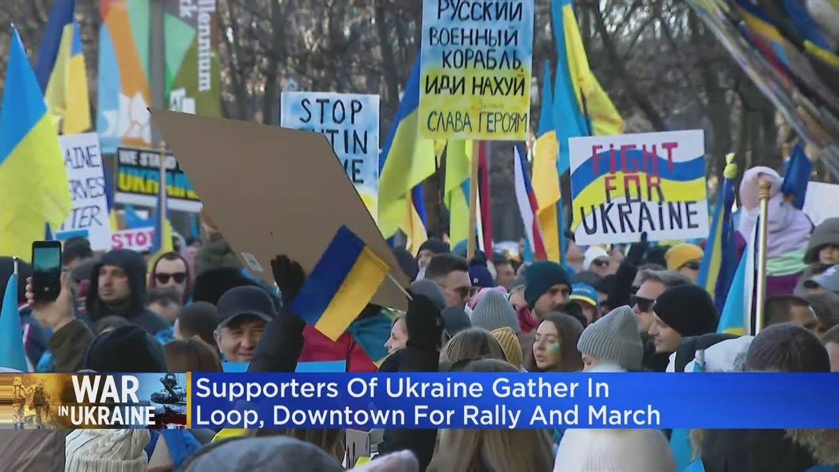 A Chicagoan, back home to visit Ukraine, trapped by invasion: 'We need help. This is real war.'