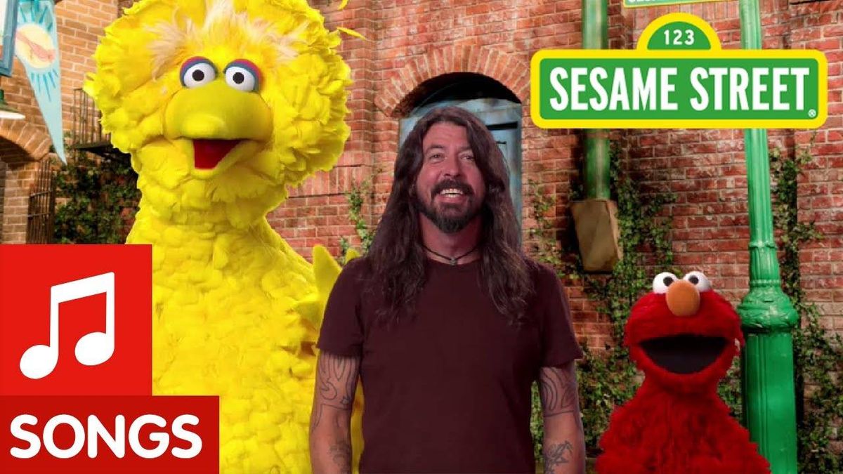 Watch Dave Grohl Absolutely Shred… On Sesame Street