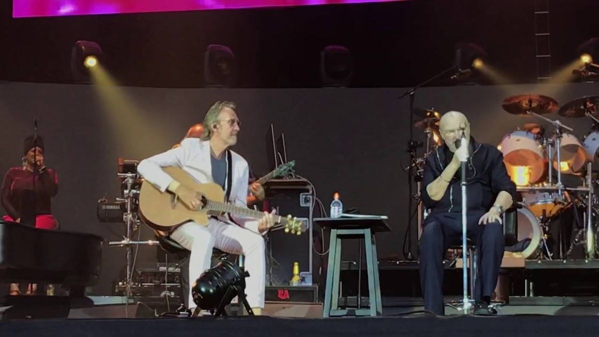 Phil Collins Brings Up Mike Rutherford For Partial Genesis Reunion