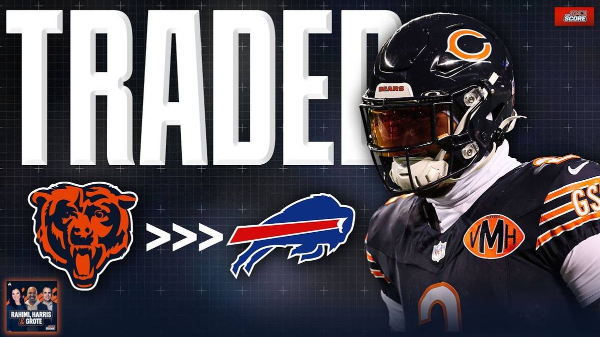Rahimi & Grote react to Bears trading DJ Moore to Bills
