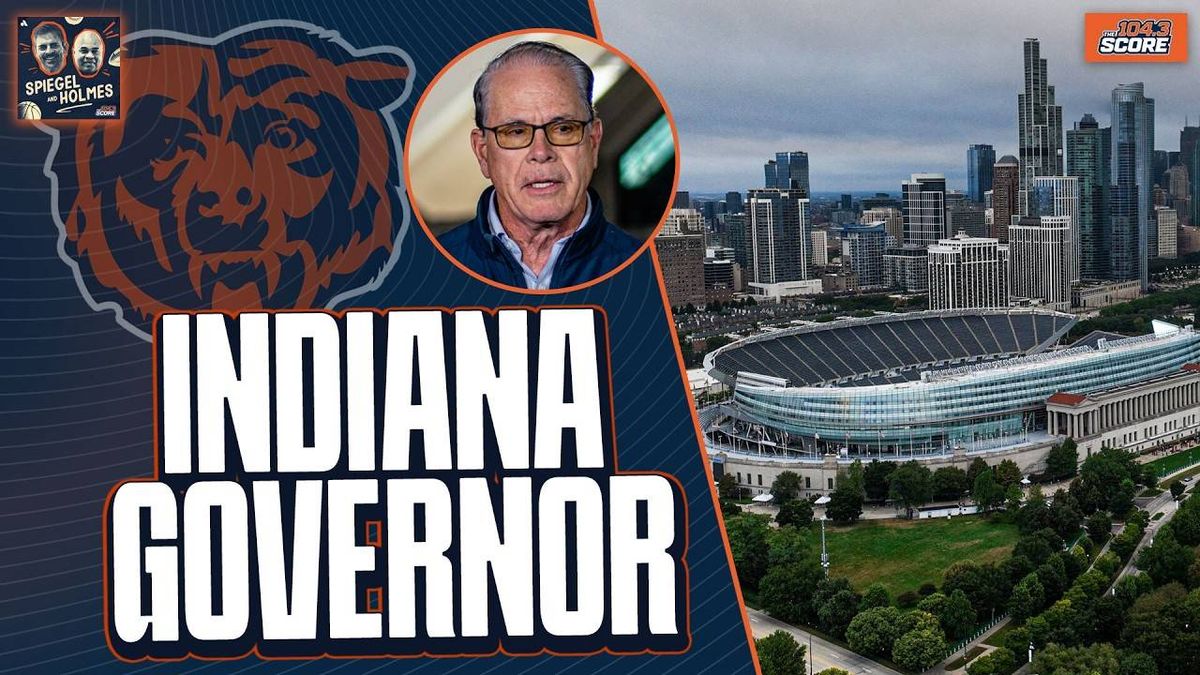 Spiegel & Holmes: Gov. Mike Braun details next steps for Bears' pursuit of a new stadium in Indiana