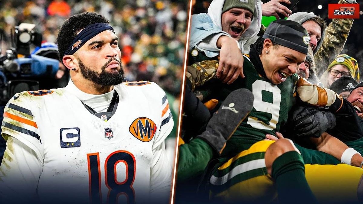 Postgame show: Bears lose a heartbreaker to Packers as Caleb Williams gets intercepted on deciding play