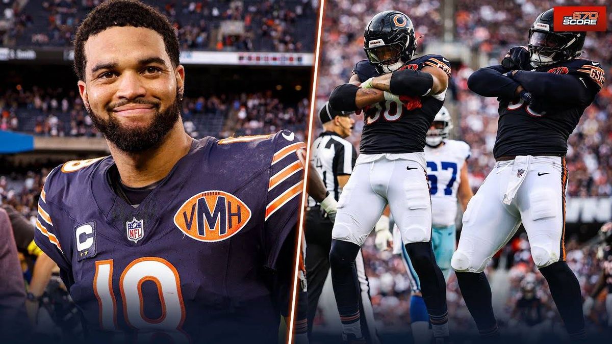 Postgame show: Caleb Williams shines as Bears earn first win of Ben Johnson era