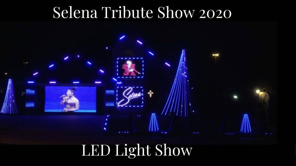 Selena light-display tribute rocks Haltom City