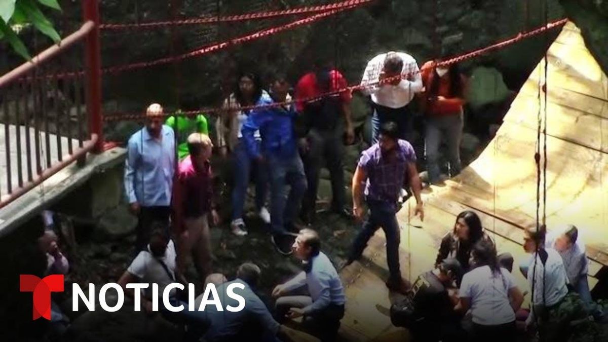 Puente Colgante Se Desploma En Mexico