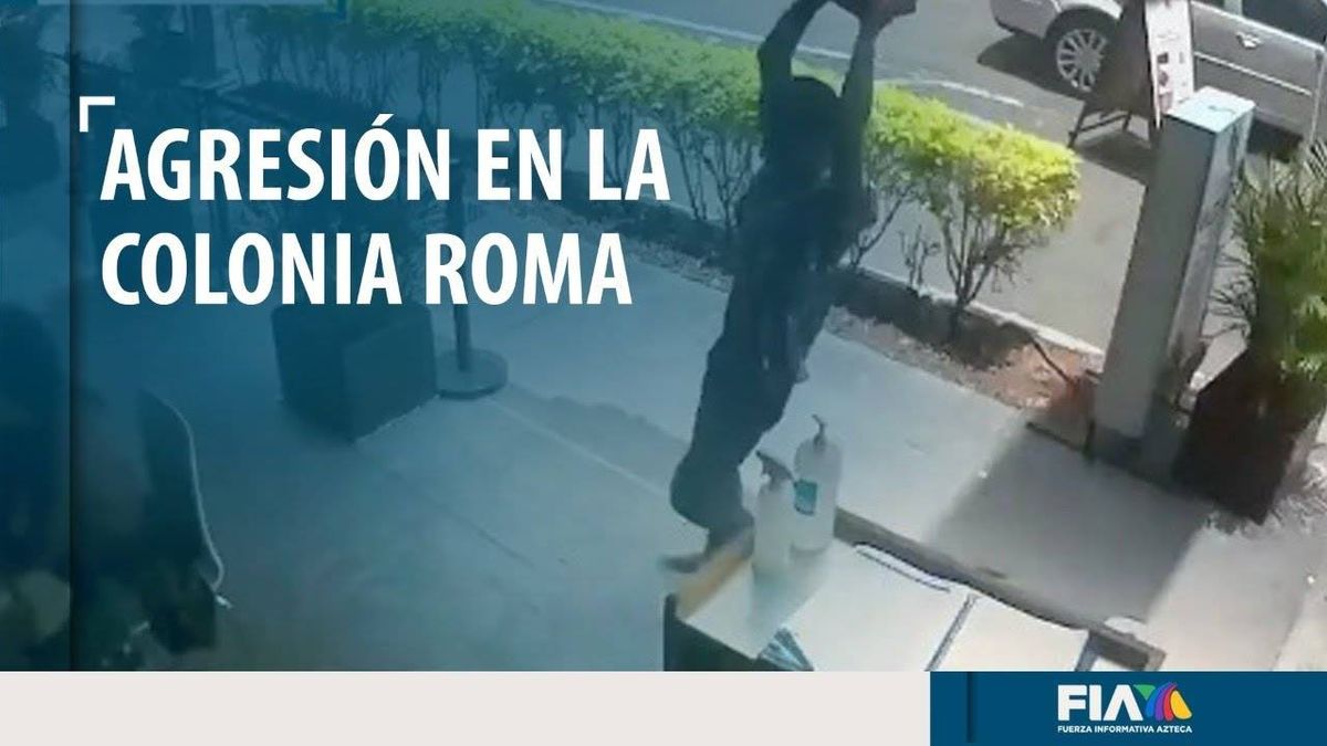 Atacan A Cliente De Un Restaurante En Mexico Lanzandole Un Ladrillo En La Cabeza