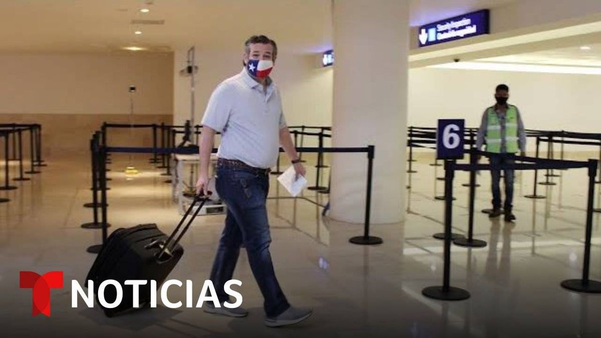 Ted Cruz Ya Regreso De Cancun Y Explica Porque Se Fue