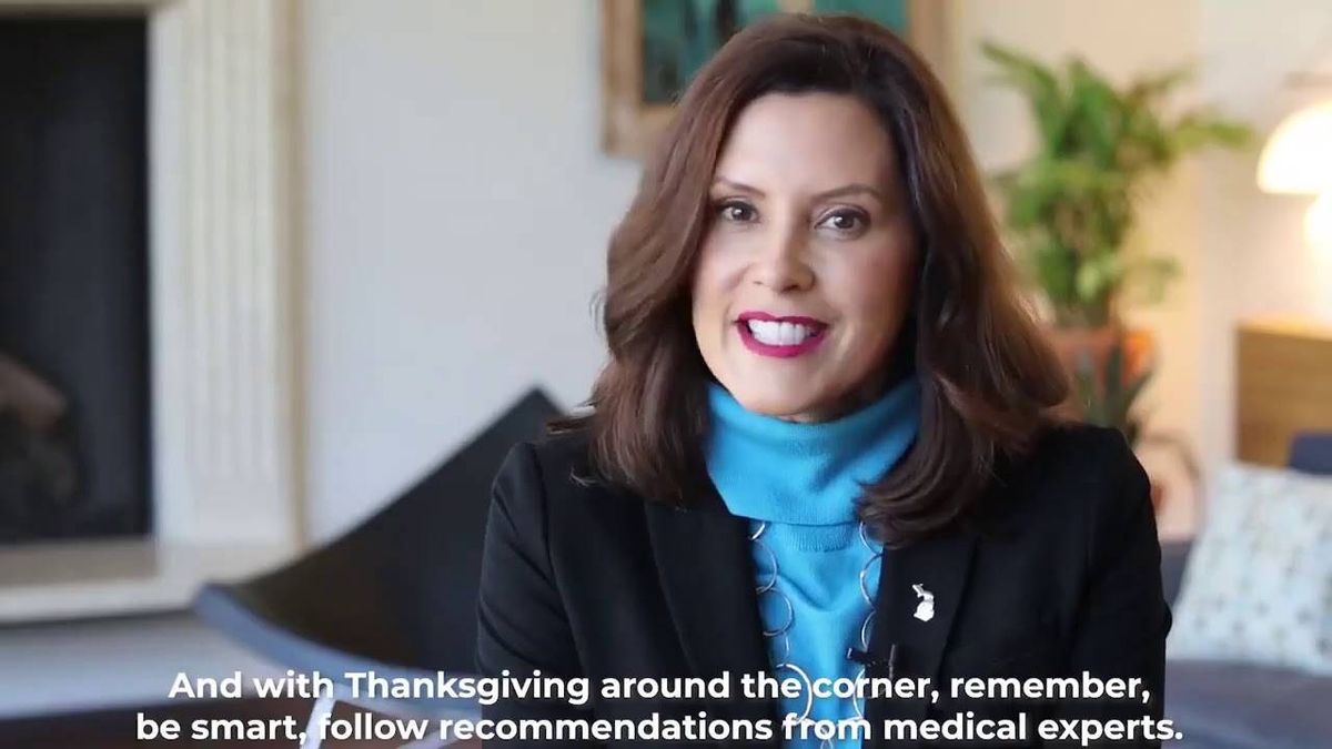 WATCH: Whitmer, other Midwest governors, release video urging COVID-19 safety during holidays