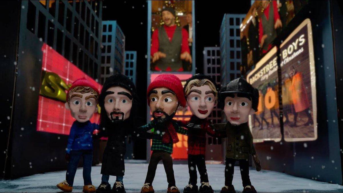 Backstreet Boys Get Claymated For New Christmas Music Video