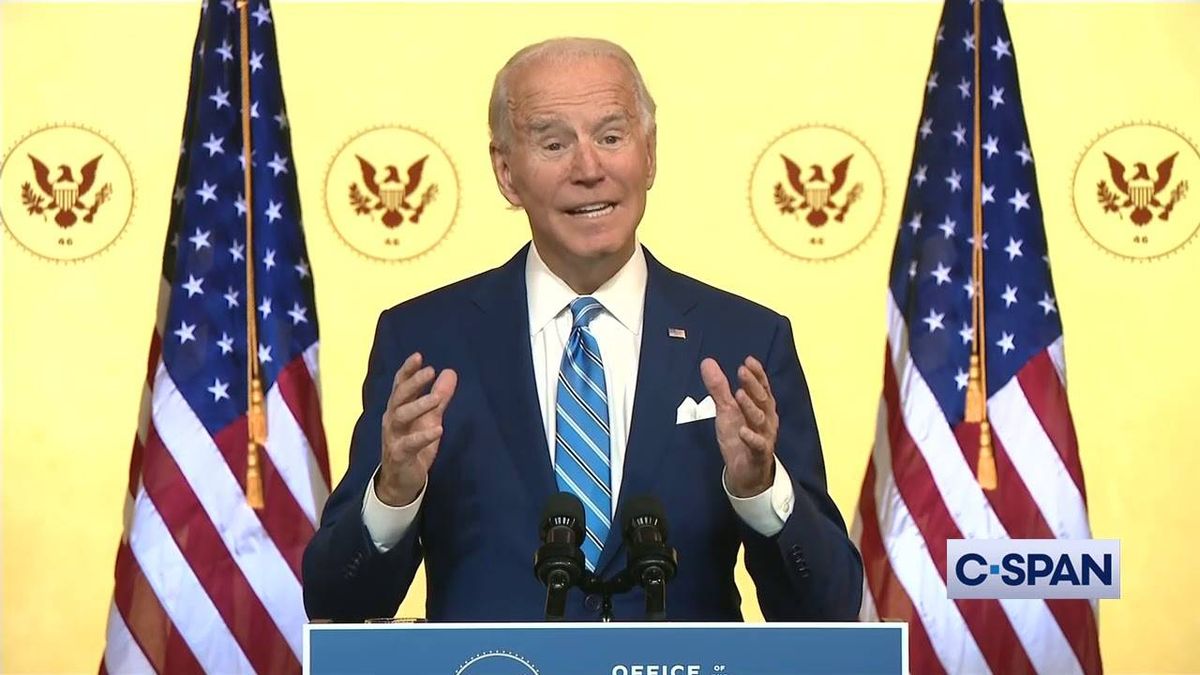 VIDEO: Joe Biden delivers Thanksgiving address