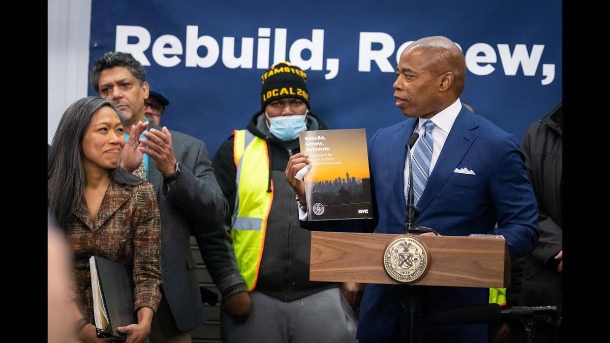 Adams' NYC revival plan includes tourism, clean streets, pot sales