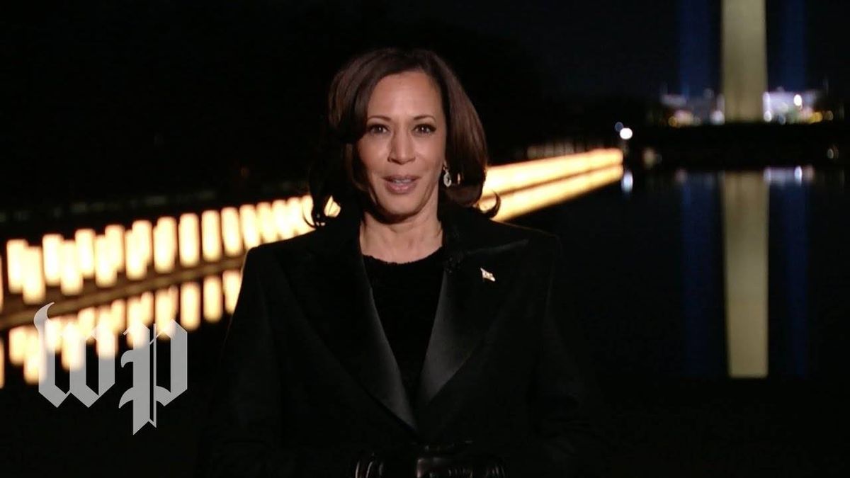 VIDEO: Kamala Harris, against backdrop of Washington Monument, speaks at 'Celebrating America' special