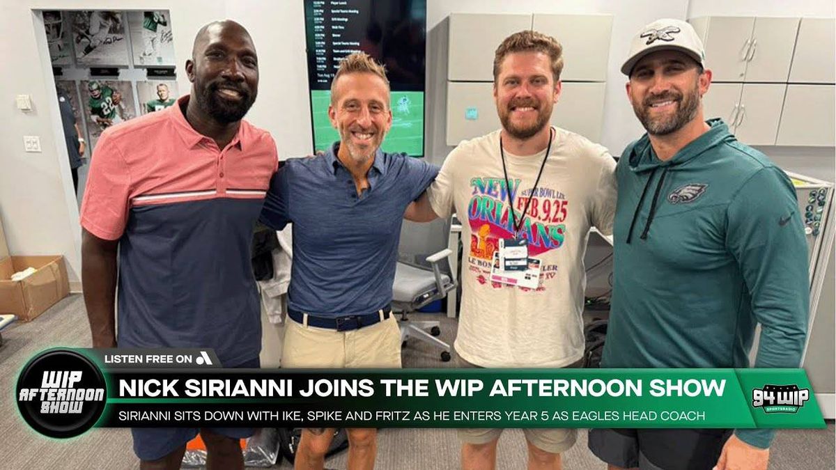 Nick Sirianni sits down with Ike, Spike & Fritz