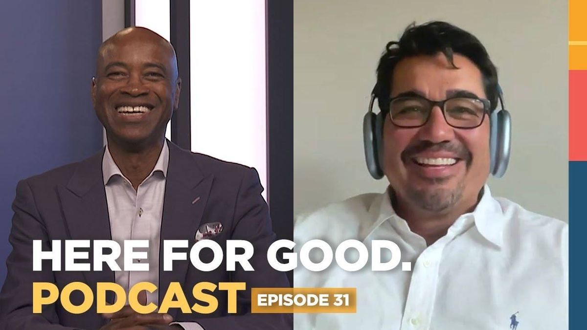 Here for Good. The Podcast | EP. 31 – Chef Jose Garces, Chef, Restauranteur, "The Next Iron Chef" | Bee Inspired