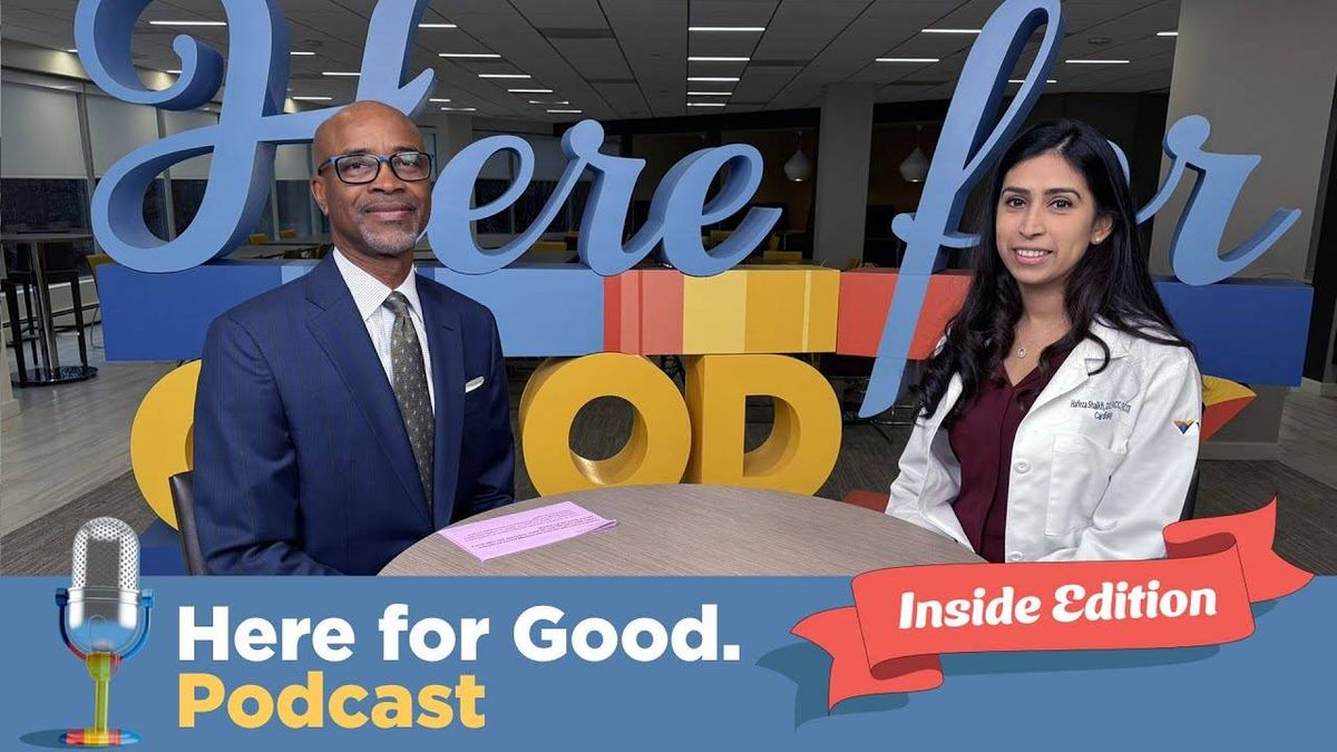 Here for Good. The Podcast "Inside Edition"| EP. 44 – Dr. Hafeza Shaikh, Cardiologist | Bee Inspired