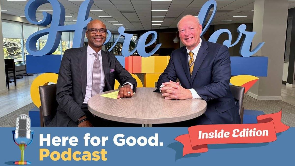Here for Good. The Podcast "Inside Edition"| EP. 39 – Bob Segin, Executive Vice President and Chief Financial Officer | Bee Inspired