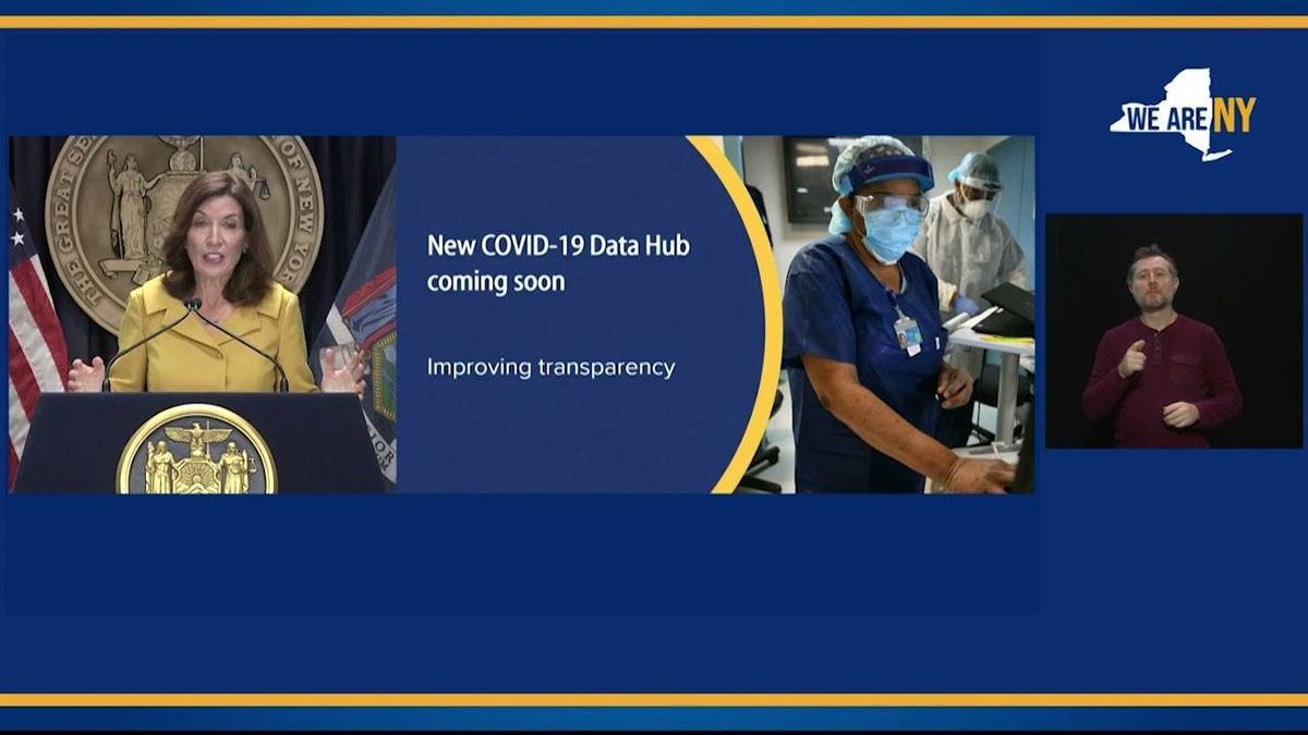 NY's healthcare workforce dropped 3% after vaccine mandates: Hochul