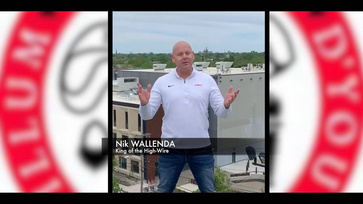 Nik Wallenda returns to WNY for D'Youville wire walk