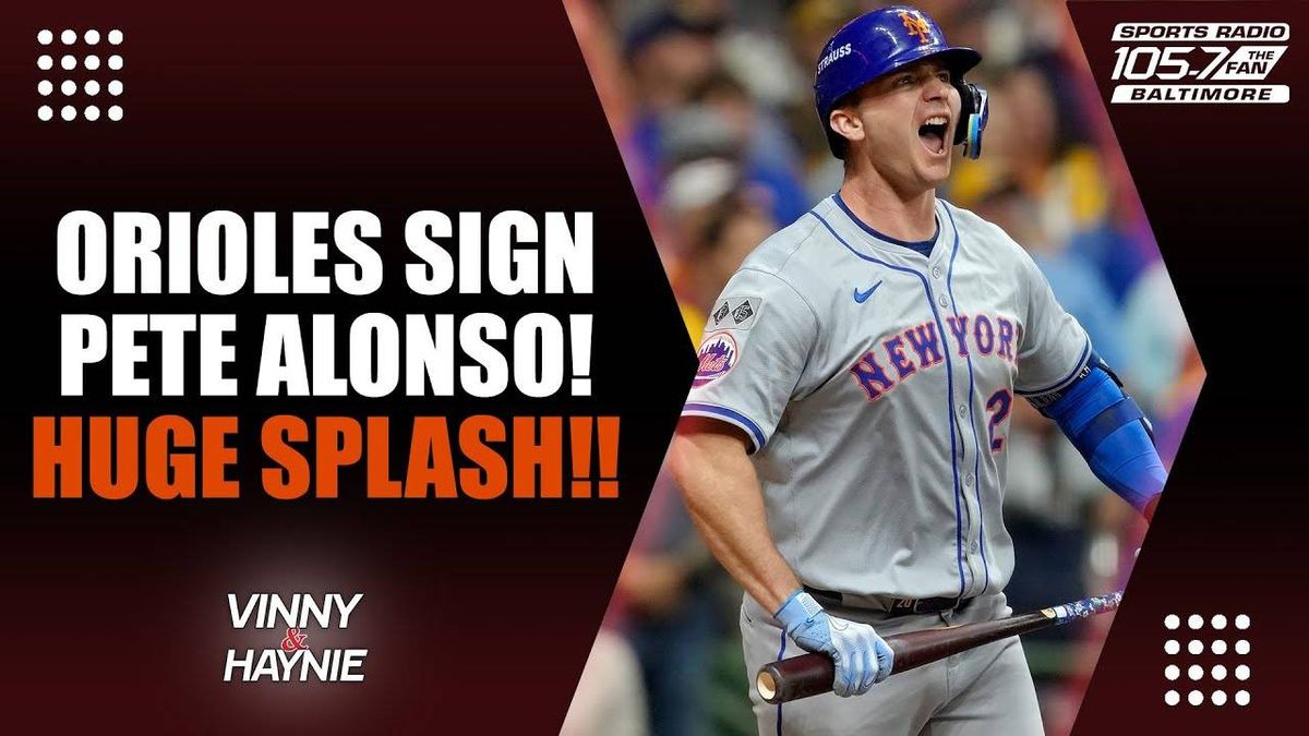 Orioles make huge free-agent splash, sign Pete Alonso
