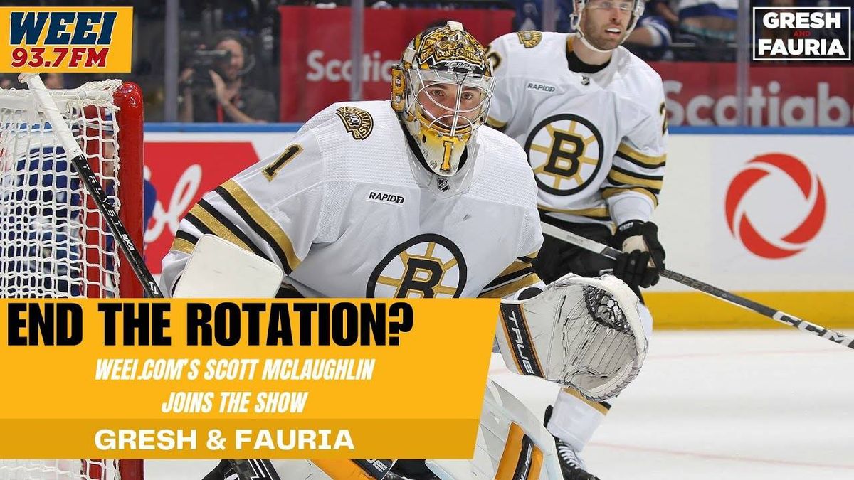 Bruins notebook: Linus Ullmark not being 'a salty, little crybaby' about goalie situation