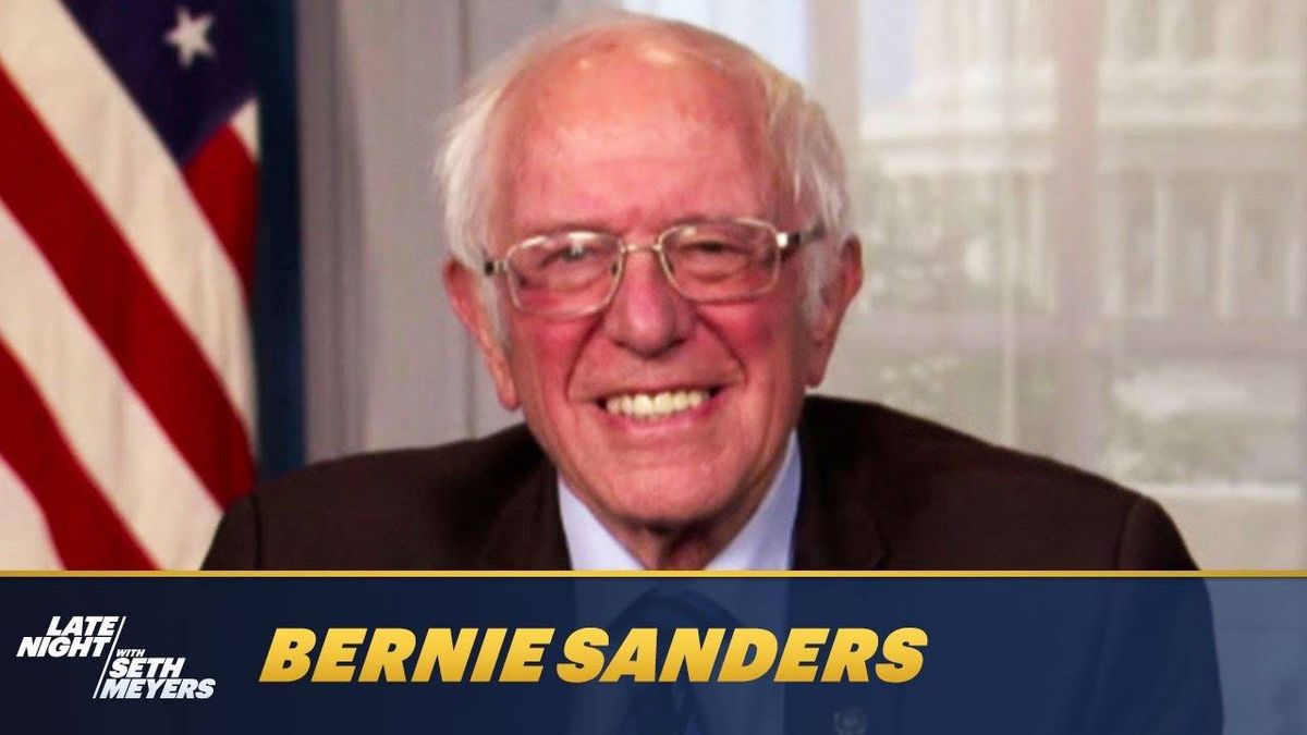 WATCH: Bernie Sanders Reacts to Becoming a Viral Meme